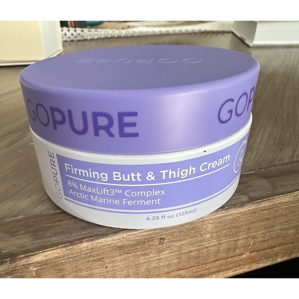GOPURE Firming Butt & Thigh Cream. Improves The Look Of Dimpled Crepey Skin NEW